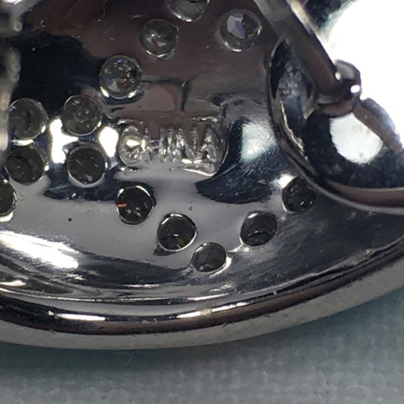 sterling Silver Diamonique Dome Earrings QVC Eric - Picture 7 of 11